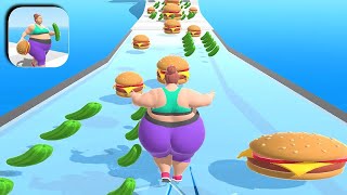 Fat 2 Fit 🤦‍♀️ 🤣 Games All Levels Gameplay iOS, Android Mobile Walkthrough Update Pro Mix LVL screenshot 1