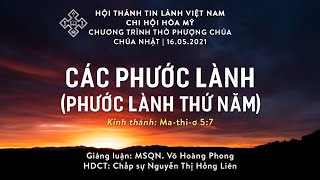 HTTL HÒA MỸ - Chương Trình Thờ Phượng Chúa - 16/05/2021