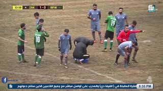 مباراة نادي زاخو - نفط الوسط. 1 - 1 . الدوري العراقي الممتاز.الجولة السادسة عشر.2021.2020