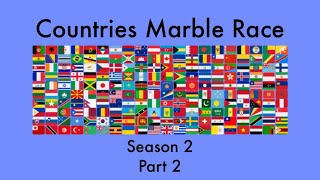 Countries Marble Race - Season 2 Part 2