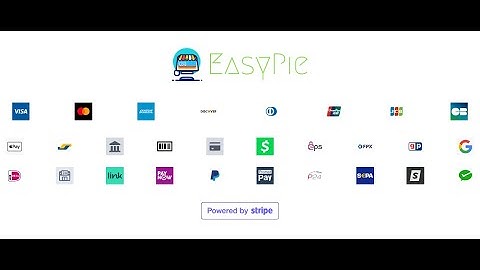 EasyPie | Ecommerce with Stripe as Easy as Pie