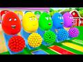 Magic Color Surprise Eggs Learn Colors With Balls Learn Colors With Balls DuZoo Kids Songs 