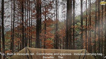 1005004276384724 Automatic Quick opening Mosquito Net Hammock Outdoor Camping Pole Hamm