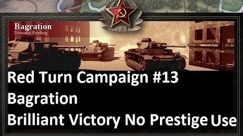 Lets Play: Unity of Command - The Red Turn Campaign: Bagration Brilliant Victory HD