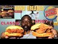 Burger King® CLASSIC & SPICY Hand-Breaded Chicken Sandwich Review!