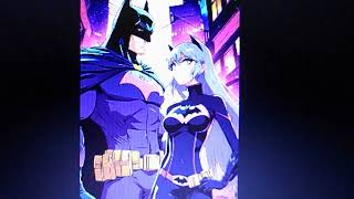 cool comments from deviantart 607:purple batman and black cat by slammysupermun