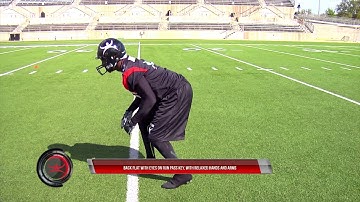 Defensive Back Academy, Offset Stance