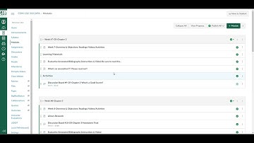 Com 102 Week 8 Screencast Video