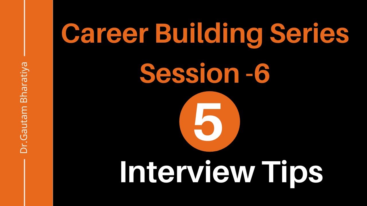 5 Interview Tips - YouTube