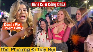 Thu Phương Đi Trẩy Hội Đánh Rơi Chiếc Giày,Màn Giải Cứu Đến Từ Đồng Đội