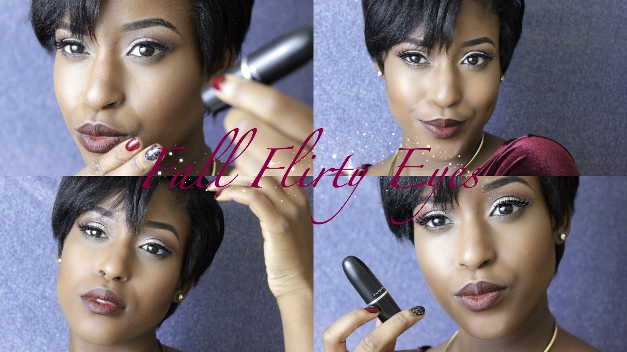 Fall Flirty Eyes Mac Antique Velvet Matte Lip Youtube