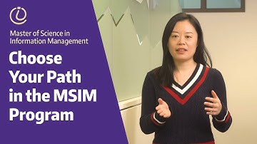 Master of Science in Information Management: Choose Your Path