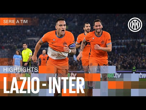 THU-LA FOR THE WIN ? | LAZIO 0-2 INTER | HIGHLIGHTS | SERIE A 23/24 ⚫???