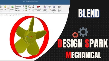 Learn Blend in DesignSpark Mechanical