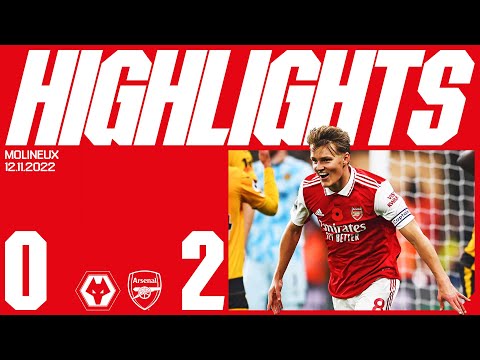 HIGHLIGHTS | Wolves vs Arsenal (0-2) | Odegaard scores twice!