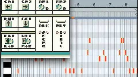 Pounder for Game Boy Controlled Via MIDI Notes