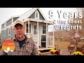 He's lived n 2 Tiny Homes since 2013! DIY $13k Tiny House & $94k Model