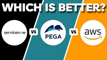 Servicenow vs Pega vs AWS | Don