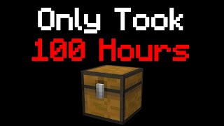 The Cost of 1 Chest in Minecraft's Hardest Mod