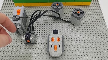 eBay test video Lego Power Functions XL motors
