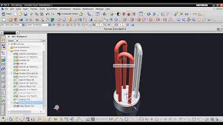 nx fluoroscent lamp part design complete tutorial