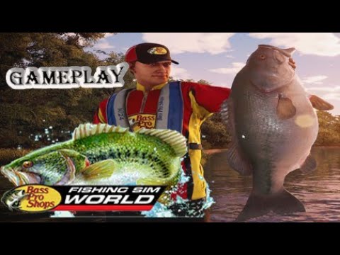 Fishing Sim World Bass Pro Shops Edition Gameplay (PC Game) - Lake