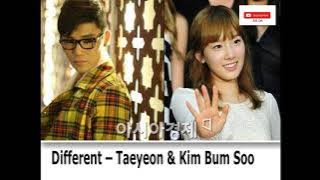 BEST SONG BY Taeyeon and Kim Bum Soo – Different