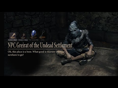 greirat of the undead settlement greirat of the undead settlement