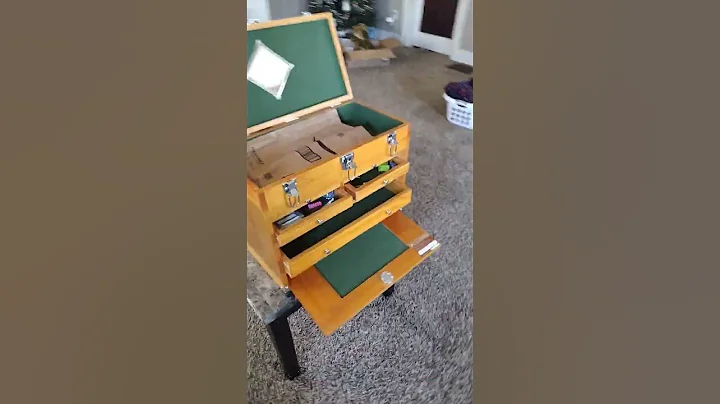 Harbor Freight Machinist 8 drawer wooden tool chest