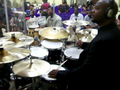 terry davis on drums pt 2