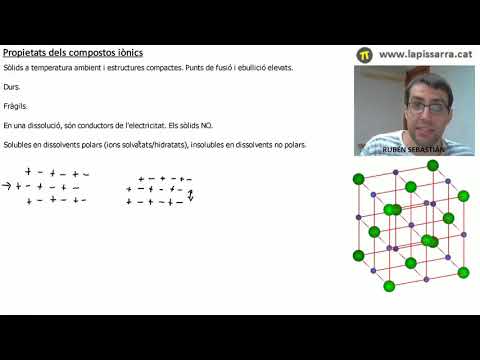 Vídeo: Per què els enllaços iònics són sòlids a temperatura ambient?