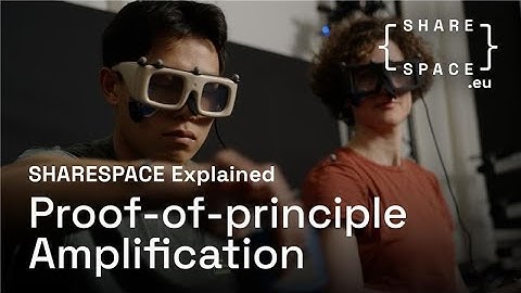 SHARESPACE Explained: Proof-of-principle Amplification