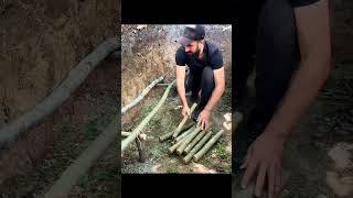 Bushcraft Shelter &amp; Survival Skills #solocamping #survival #campping #bushcraft #survivalmode