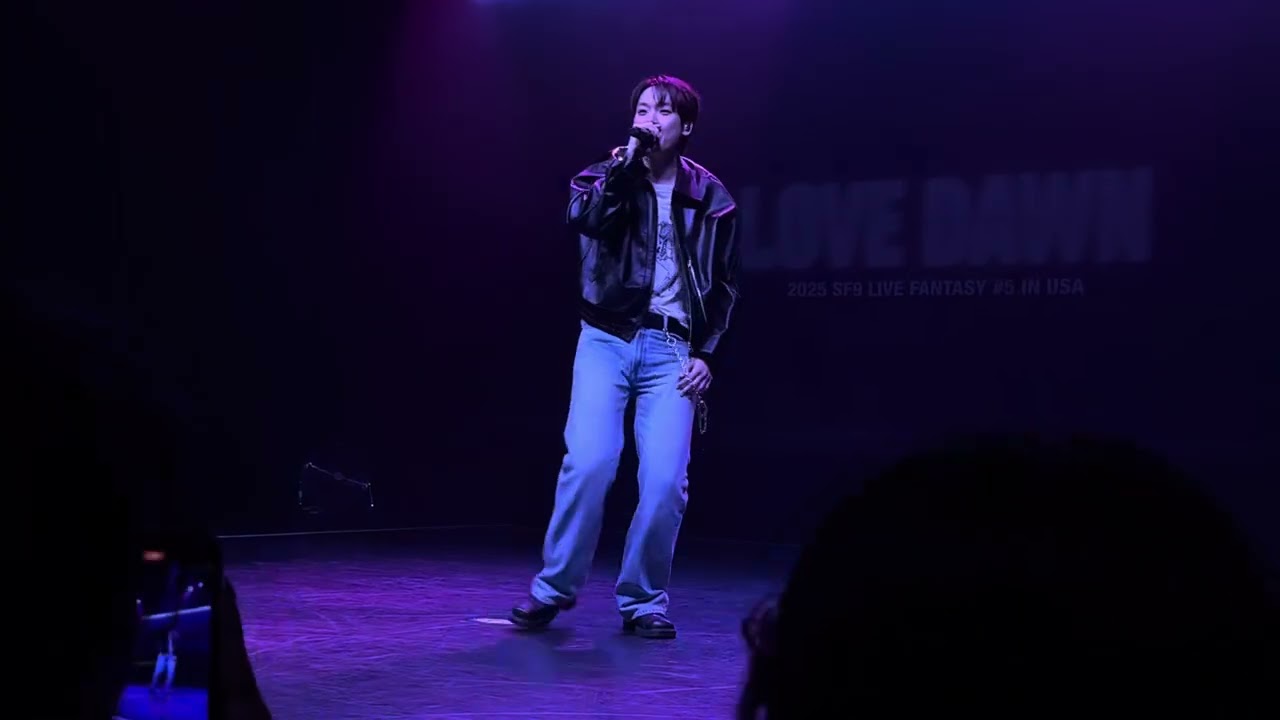 SF9 Inseong Solo Stage - Can’t Feel My Face [LOVE DAWN US TOUR] Jacksonville 11.9.2025 [FanCam]