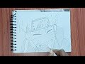 Naruto Uzumaki sketch drawing 