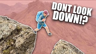 Don’t look down climbing this ridge! | Cuillin Ridge Challenge