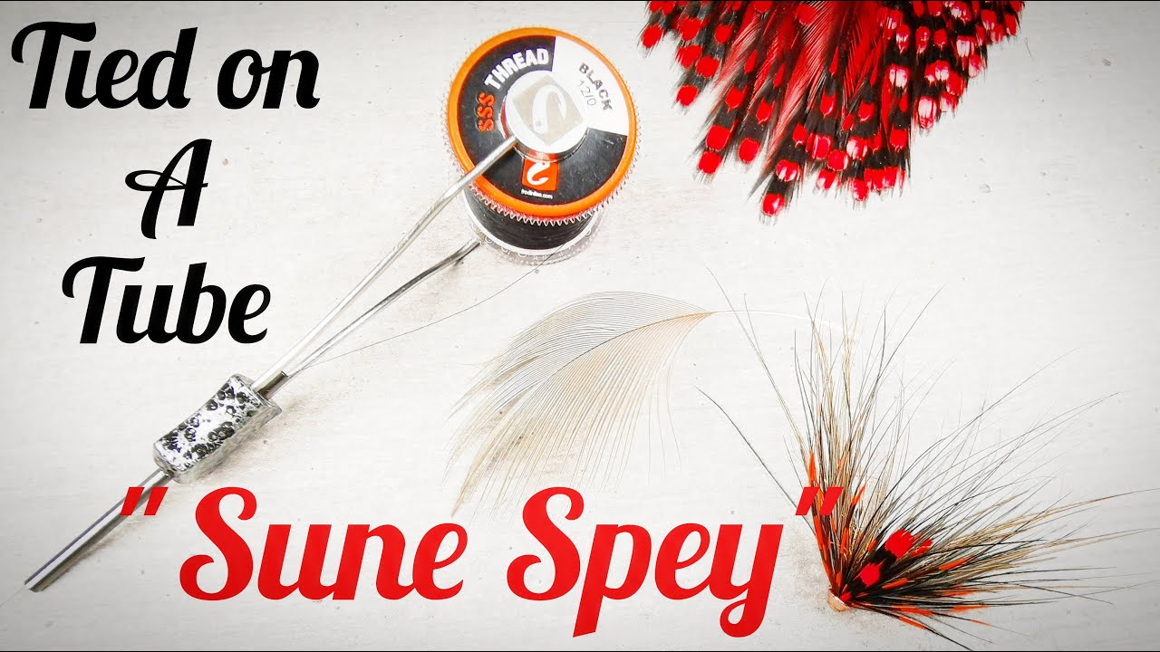 Tube fly "Sune Spey" Tutorial on one of my own patterns!