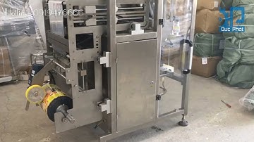 MÁY ĐÓNG GÓI CỔ ÁO BỘT TRỤC VÍT | Đức Phát