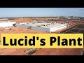 Rare Drone of Lucid Motors' Factory and Update on Lucid Air Production