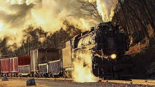 Western Maryland 1309: First Freight On the Wild Mary (4K)