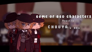 SOME BSD characters react to Chuuya's AUs!! ((Spoilers Mentioned))