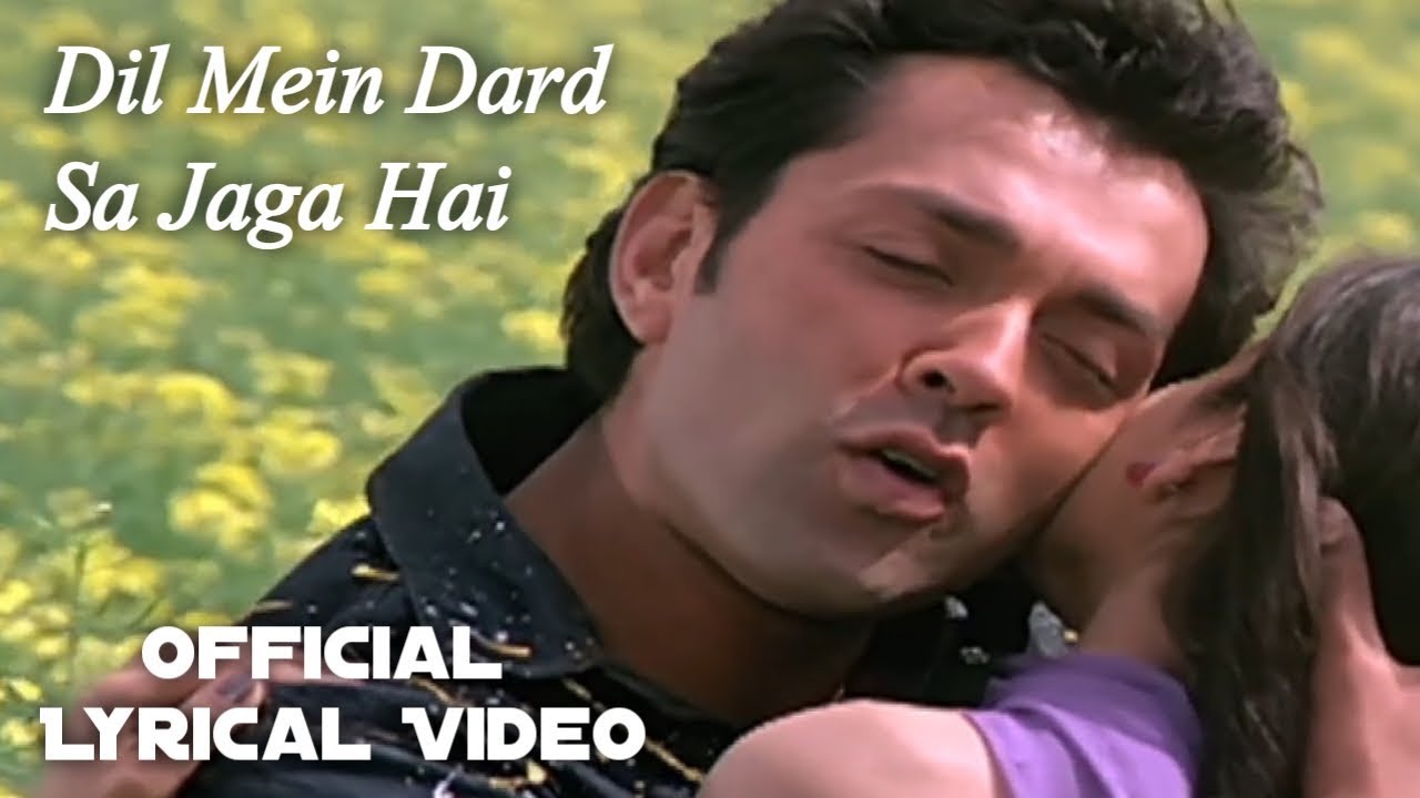 Dil Mein Dard Sa Jaga Hai | Official Lyrical Video | Kranti Songs ...