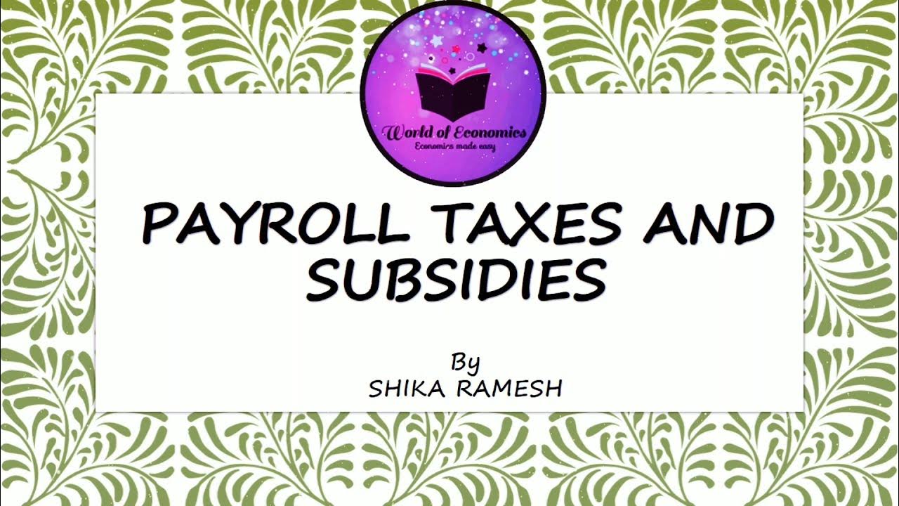 payroll-taxes-and-subsidies-module-2-labour-economics-malayalam