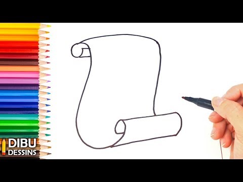 Vidéo: Comment Dessiner Un Parchemin