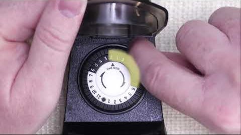 How to setup a Mechanical Timer