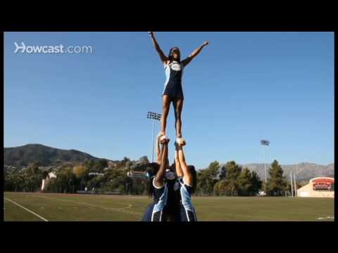 how to do an extension into a cradle cheerleading youtube cradle cheerleading flyer
