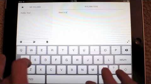 PlainText for iPad