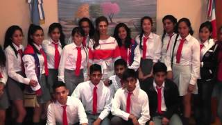 Alumnos de Medellín visitaron a la Gobernadora