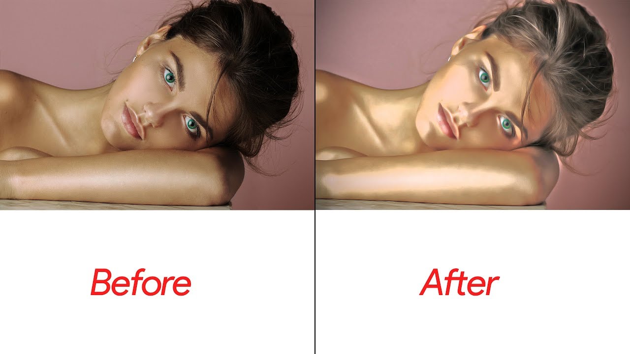 How to Convert Photo to digital painting