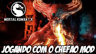 Mortal Kombat X - Jogando com Corrupted Shinnok o CHEFÃO PERSONAGEM SECRETO